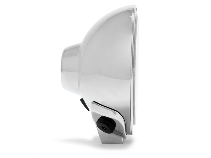 Hella Luminator Compact Chromium Blue – E-godkänt extraljus med blått glas och kromhus - Bilupplysningen