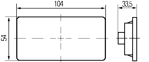 Hella LED Sidomarkeringslykta Gul 24V Orange Glas - Bilupplysningen