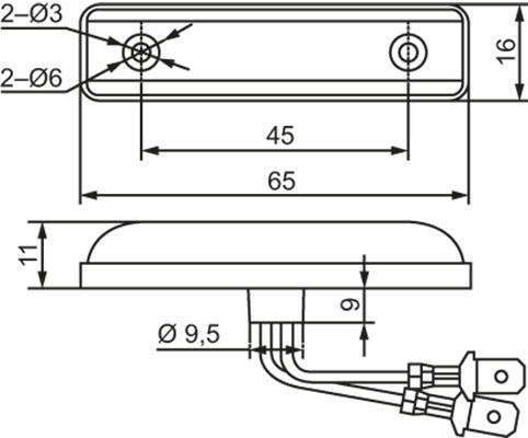Hella Value Fit Baklykta 12v, LED utan reflex - Bilupplysningen