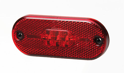 Hella Value Fit Baklykta 24v, LED, Oval, Reflex - Bilupplysningen