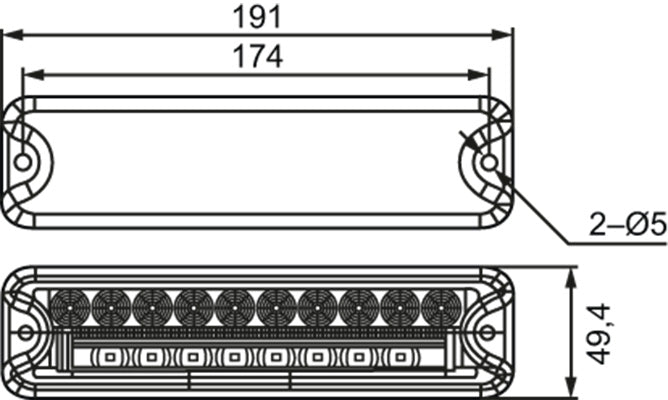 Hella Value Fit Flerfunktionslykta LED 10-30V - Bilupplysningen