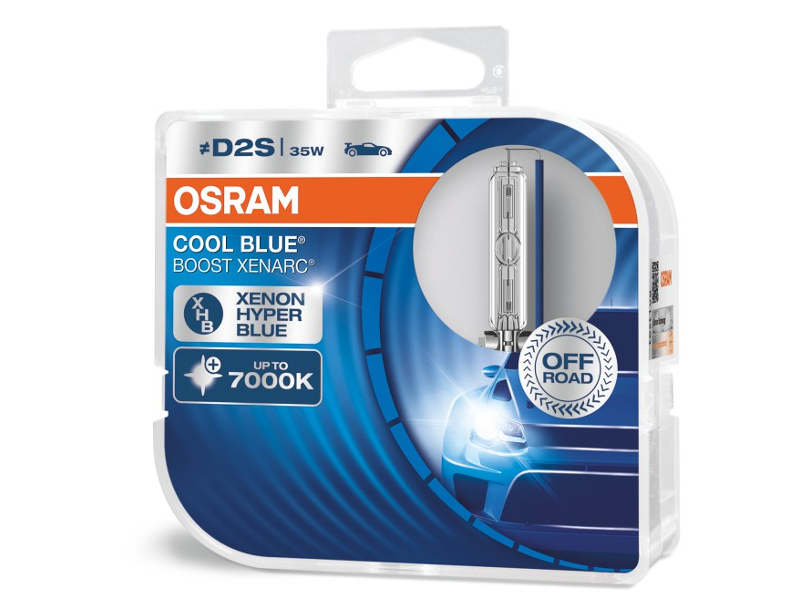 D2S Osram Xenarc Cool Blue Boost 2-Pack - Bilupplysningen