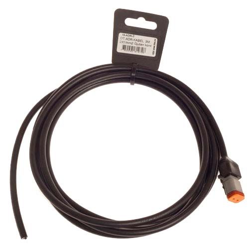 DT-KABEL 5M med 2-polig DT-plugkontakt - Bilupplysningen
