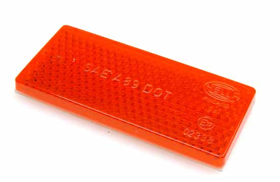 Reflex Röd 70x32mm - Bilupplysningen