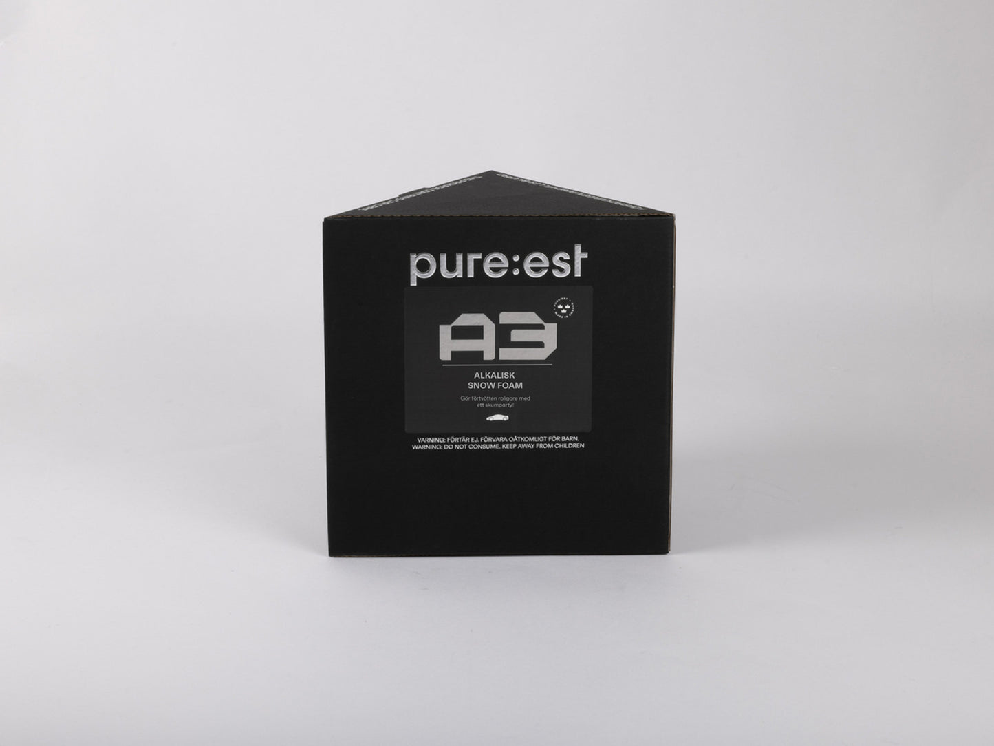 Pureest A3 Alkalisk Snow Foam 5L – För tjockt skum och effektiv förtvätt - Bilupplysningen