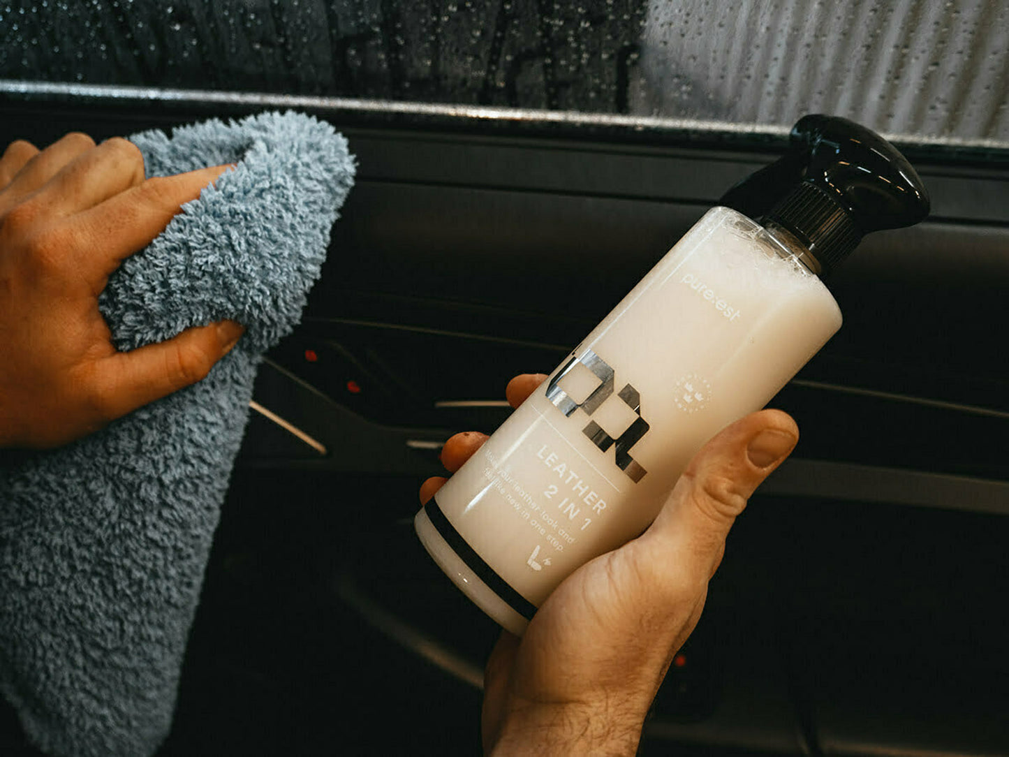 Pureest L1 Läderrengöring & Skydd 500ml – Rengör & vårdar skonsamt - Bilupplysningen