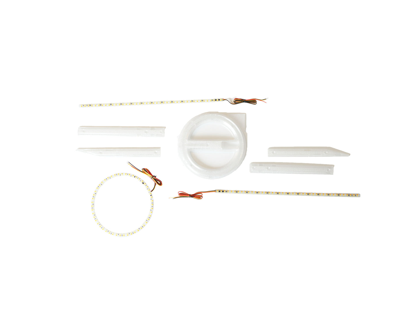 Upplyst Volvo järnmärke. LED-list i emblemet+ribborna. Volvo FH ver 4 - Bilupplysningen