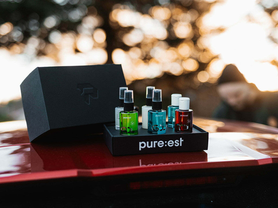 Pureest 6-pack med 100ml flaskor – allt i ett paket