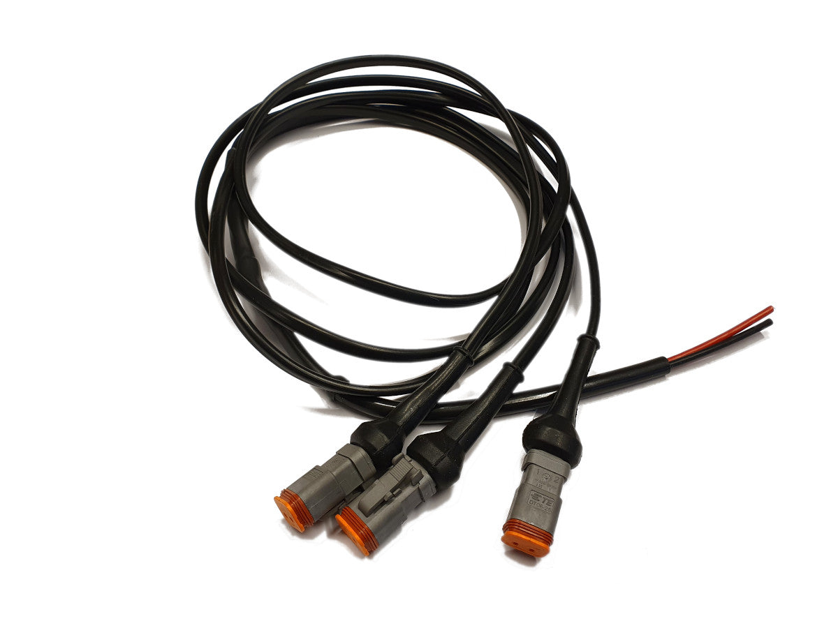 Förgreningskablage med 3st Deutsch-kontakter - Bilupplysningen