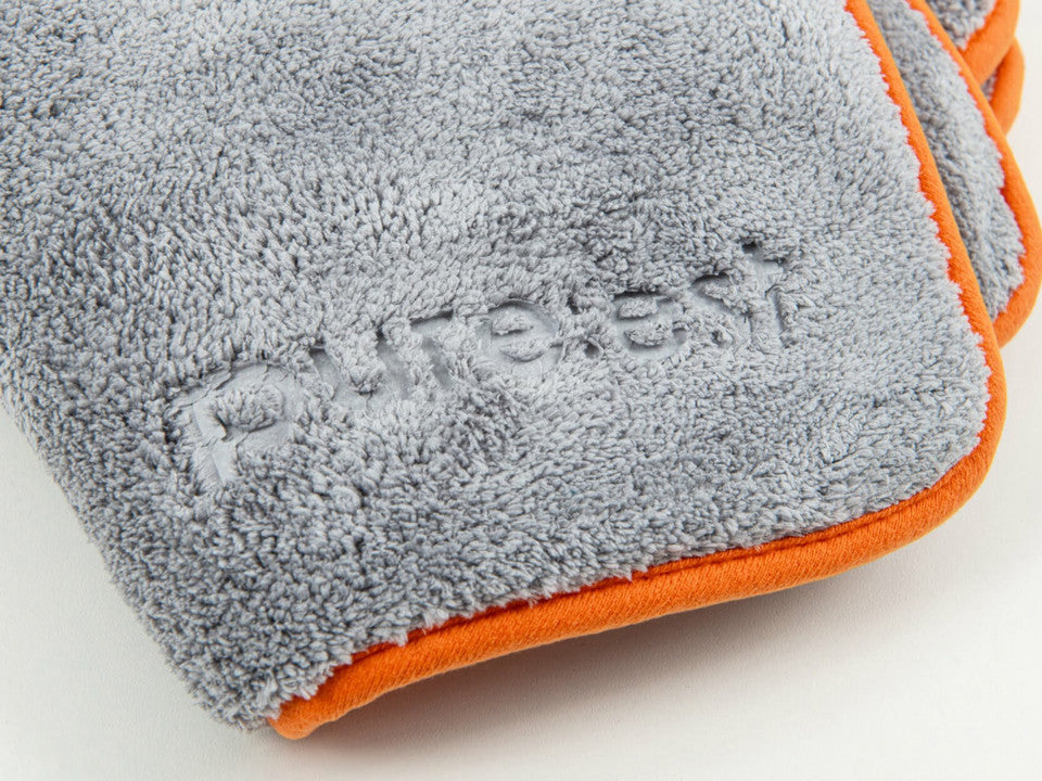 Pureest Mikrofiberduk – Grå, 40x40 cm med extra tjock mikrofiber - Bilupplysningen