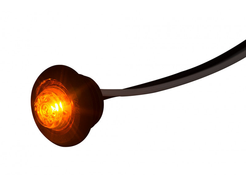 LED Sidomarkeringslykta 28mm Orange - Bilupplysningen