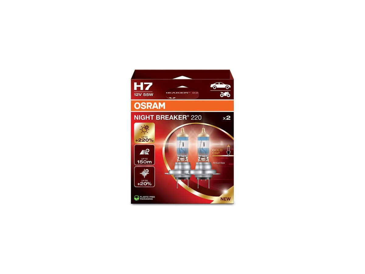 H7 Osram Night Breaker 220 2-Pack - Bilupplysningen