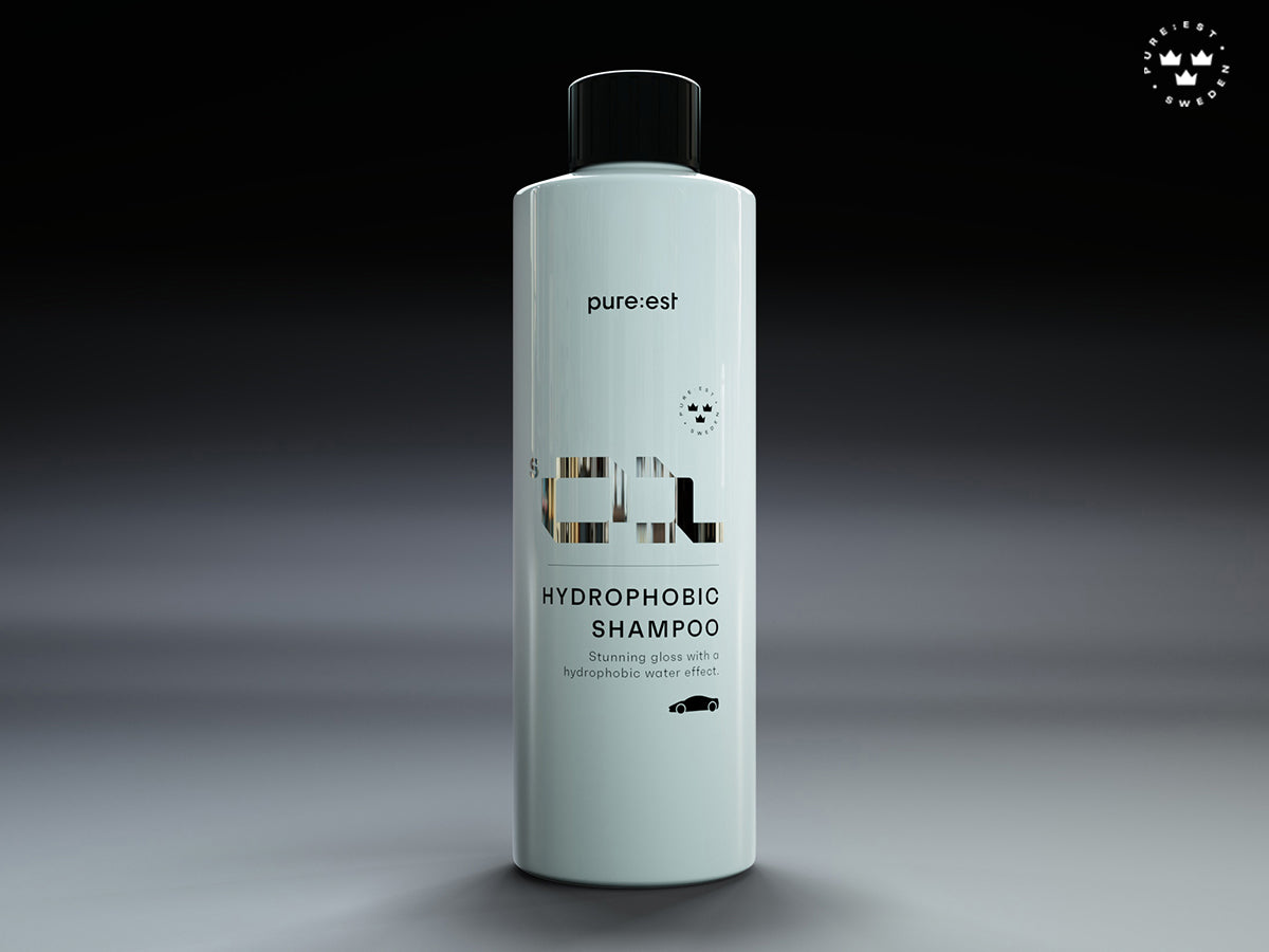 Pureest S1 Hydrofobiskt Schampo 500ml – Glans och avrinning på högsta nivå - Bilupplysningen