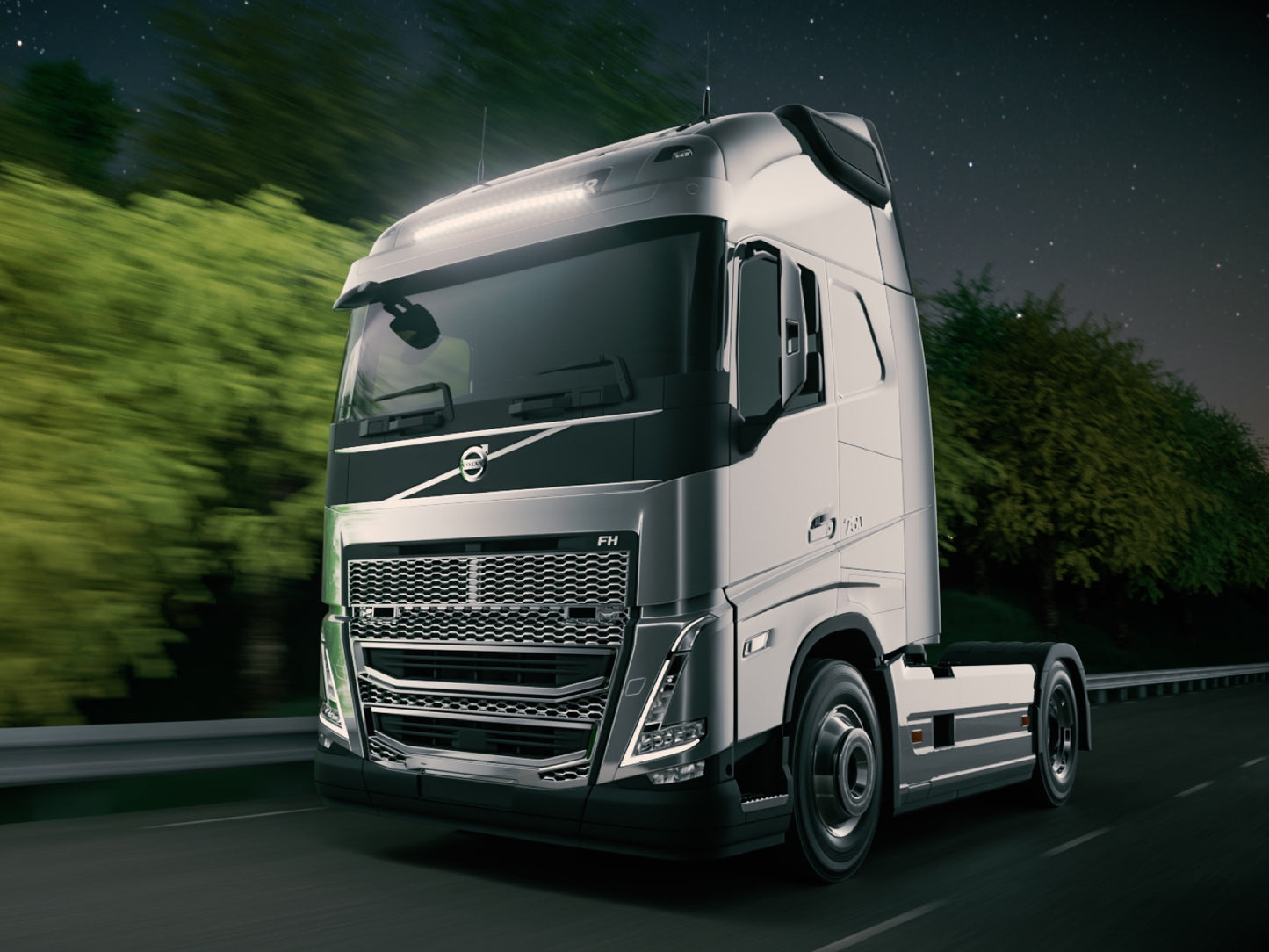 Viklight Tellus 40tum LED Extraljus – Solskyddskit till Volvo FH/FM/FMX 2021+ - Bilupplysningen