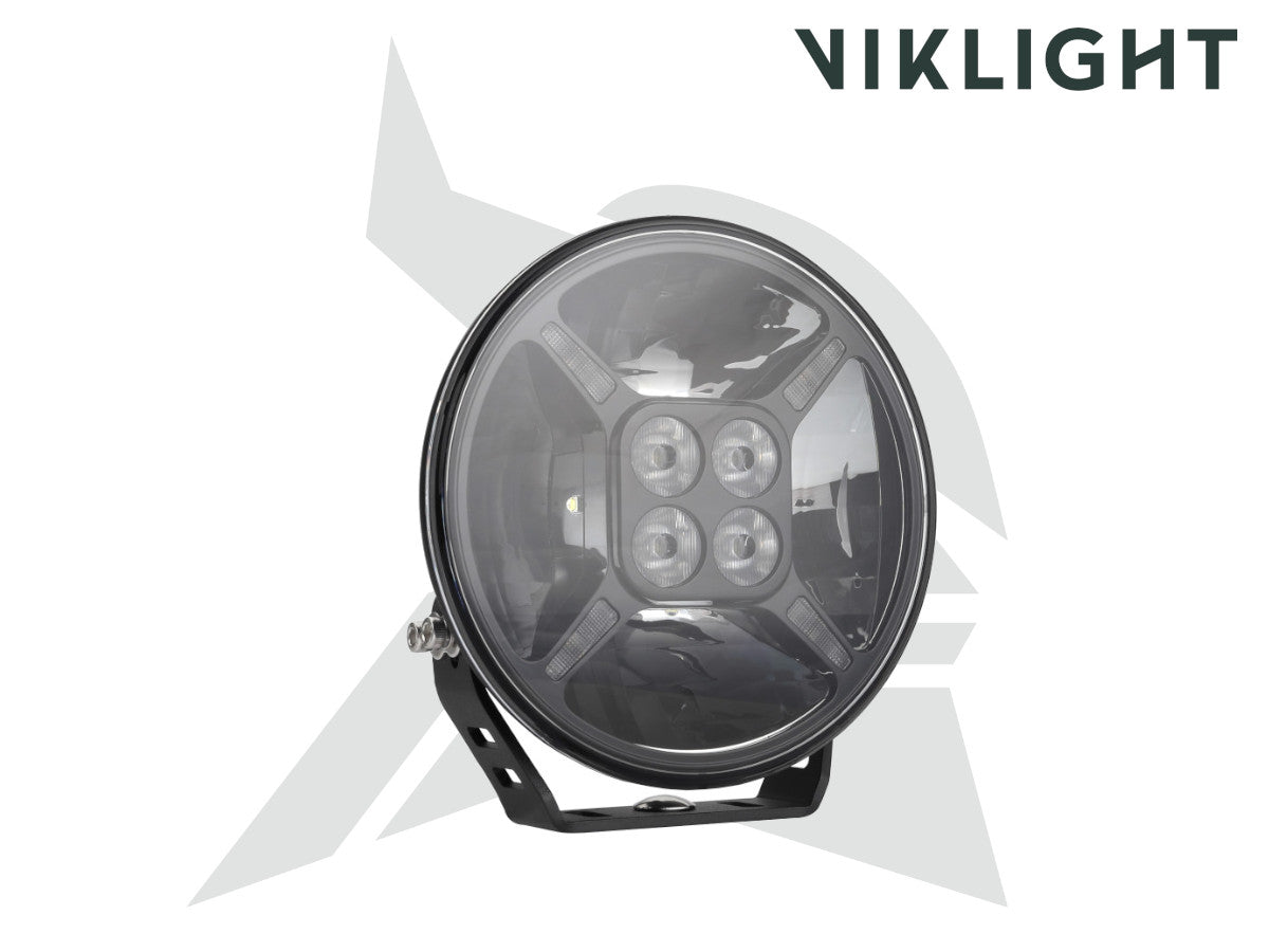 Viklight Nord 60W LED Extraljus 6000 lm – 7” rund modell med dubbla positionsljus - Bilupplysningen