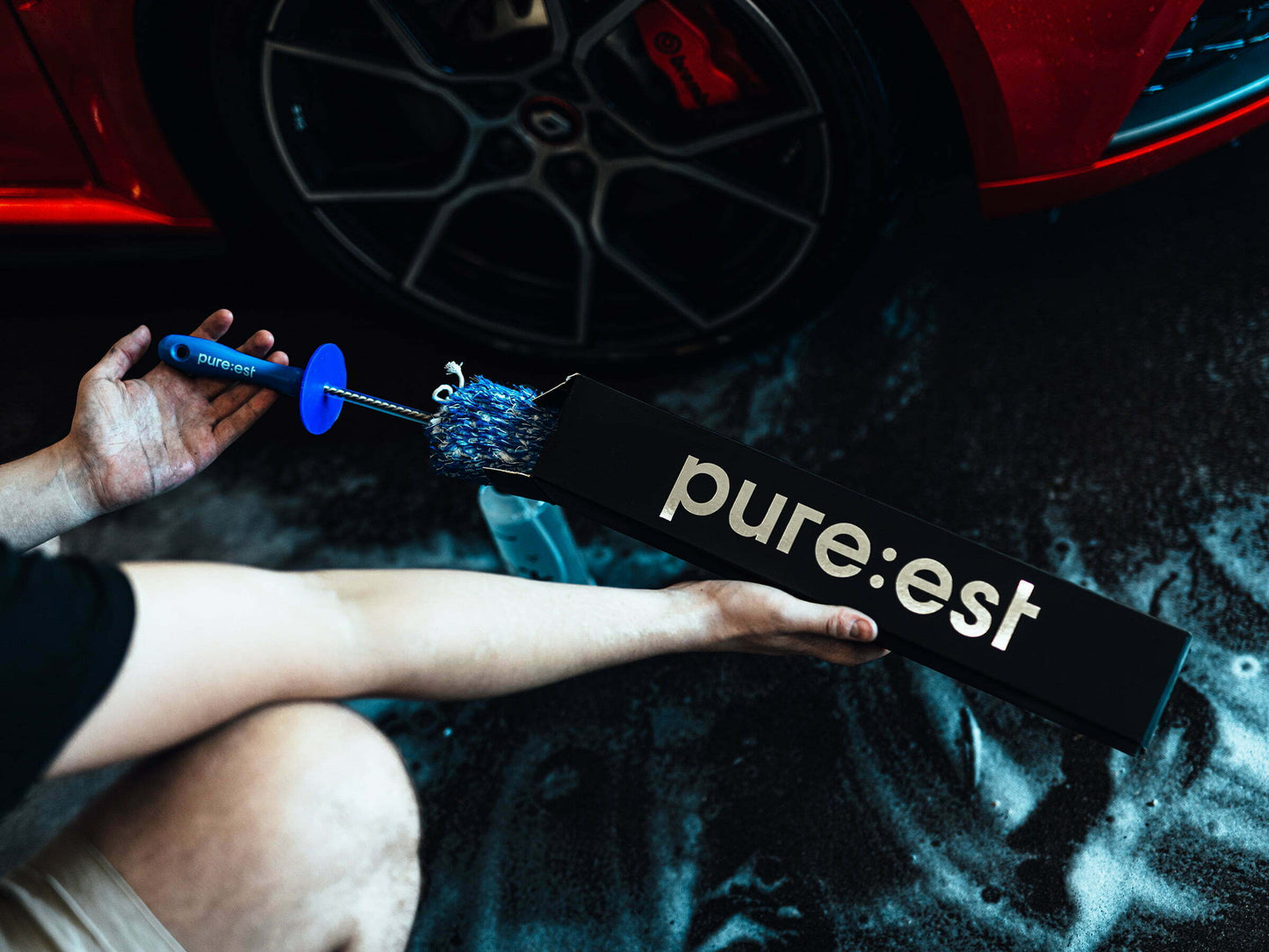 Pureest Microfiber fälgborste - Bilupplysningen