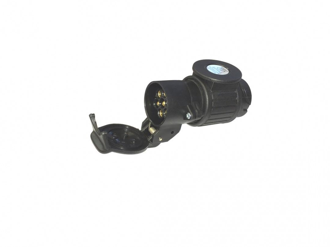 Släpvagnsadapter 13-7 Pol för LED, 12V - Bilupplysningen