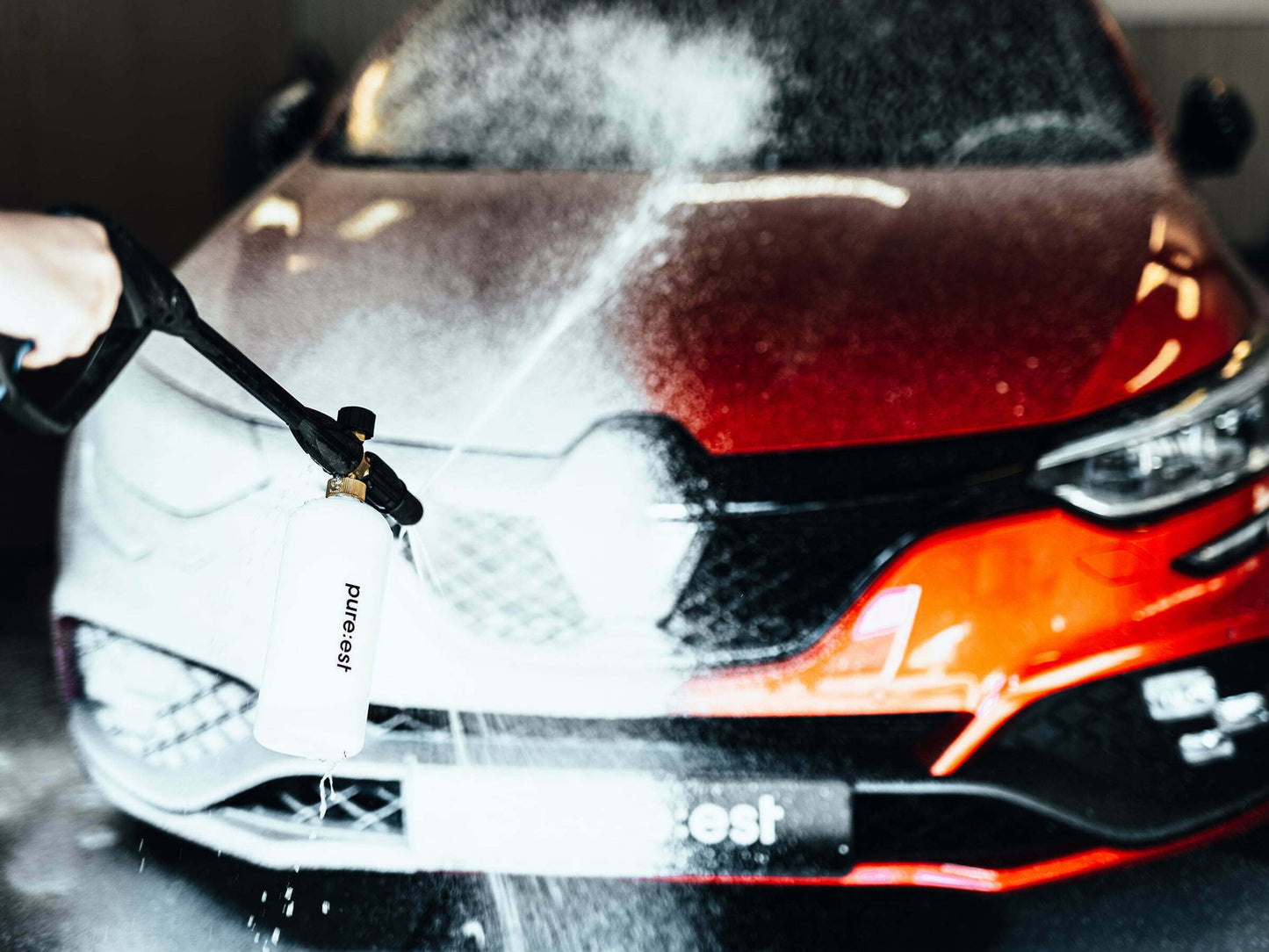 Pureest A3 Alkalisk Snow Foam 5L – För tjockt skum och effektiv förtvätt - Bilupplysningen