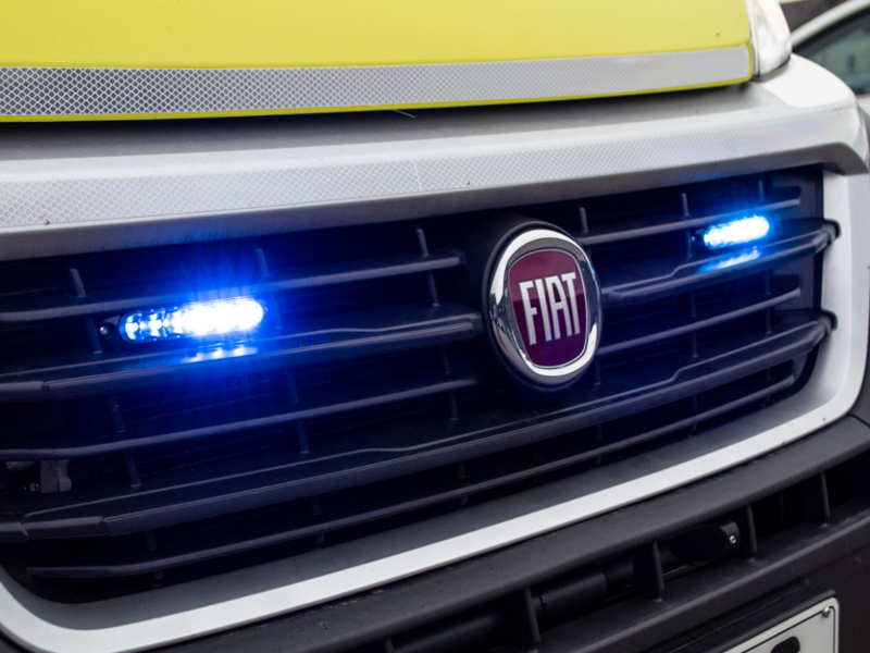 Redtronic Gecko 6 LED Blixtljus Orange – Liggande montage, IP69K - Bilupplysningen