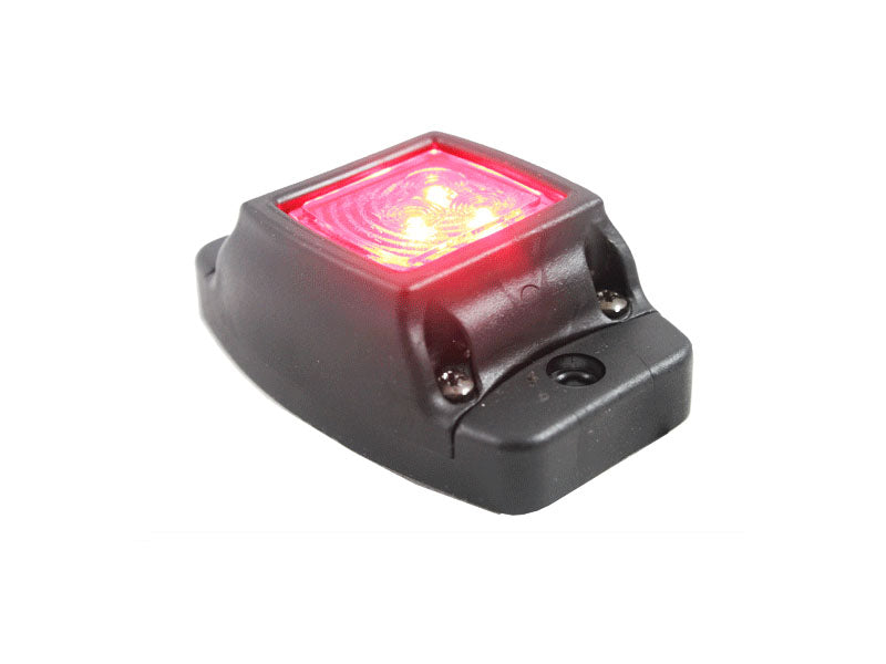 Delta LED Breddmarkeringslykta Röd - Bilupplysningen