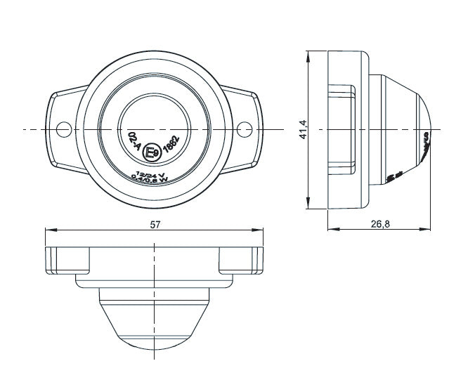 Dekorlampa Röd - Bilupplysningen