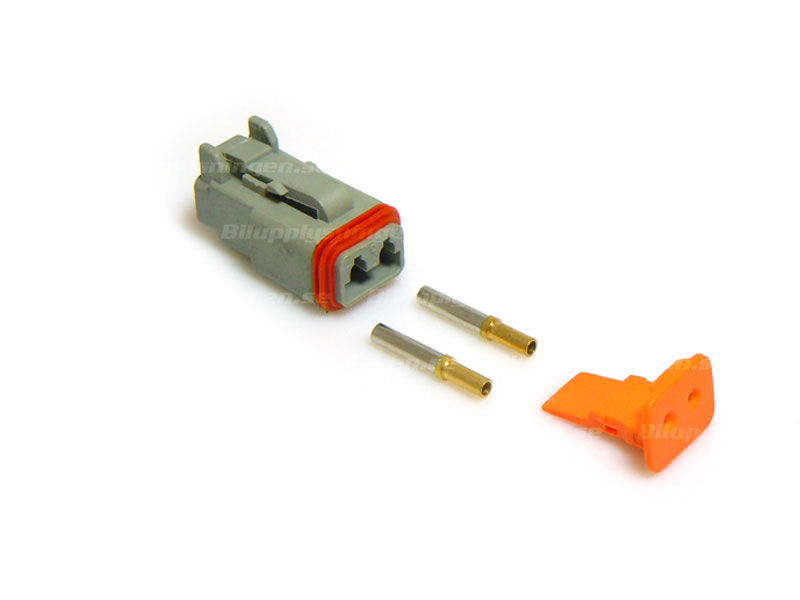 Deutsch DT kontakt 2-pol (Plug) - Bilupplysningen