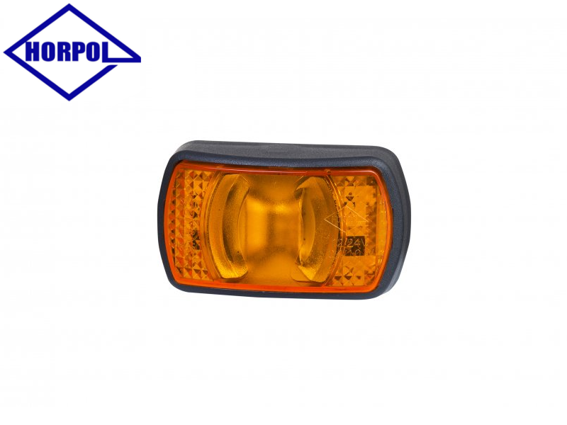 LED sidomarkeringsljus 71x42mm, orange sken - Bilupplysningen