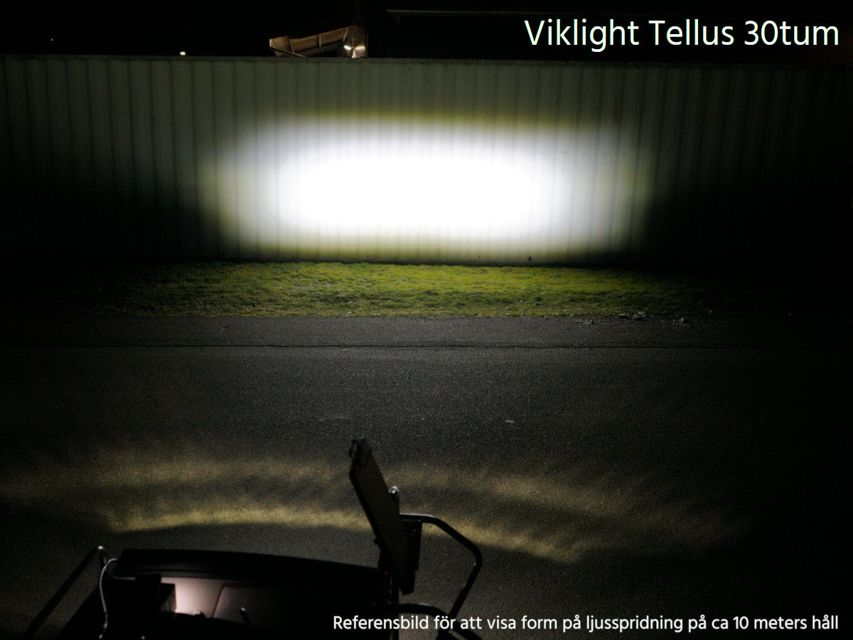 Viklight Tellus 30" 160W curved LED-ramp – E-märkt extraljus för pickup & transportbil - Bilupplysningen