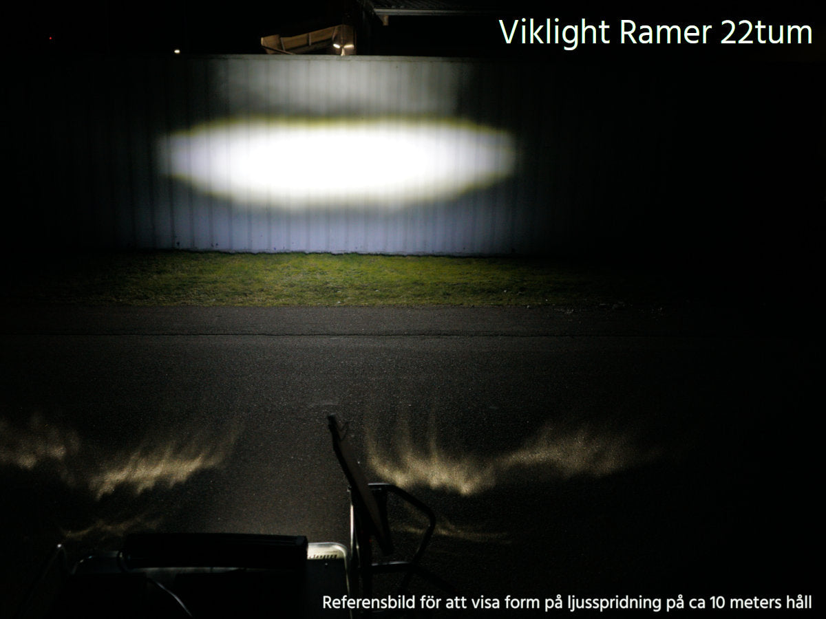 Viklight Ramer 8600 lm Extraljus LED-ramp 22” – Böjd design & dubbla fästen - Bilupplysningen