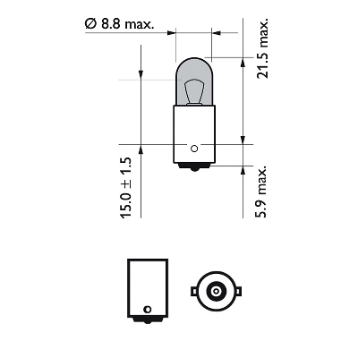 BA9S Osram - Bilupplysningen