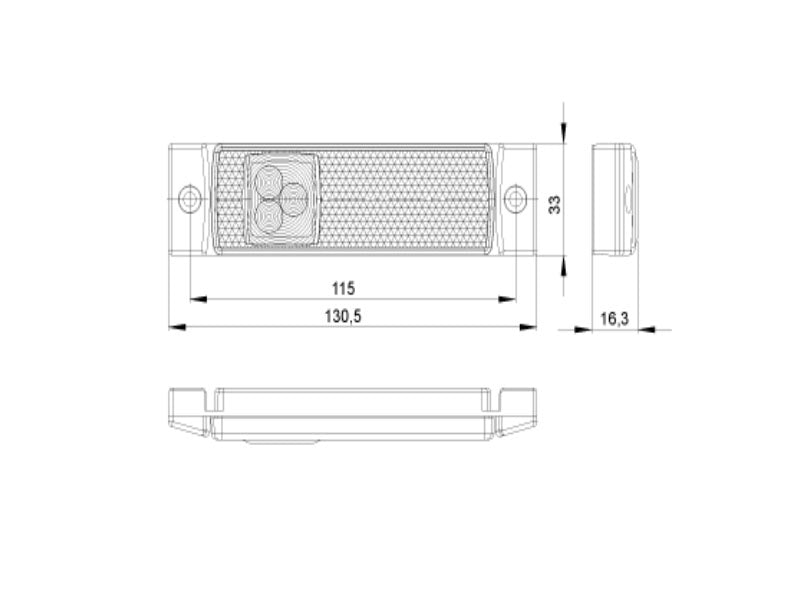 Lambda LED Positionslykta Vit - Bilupplysningen