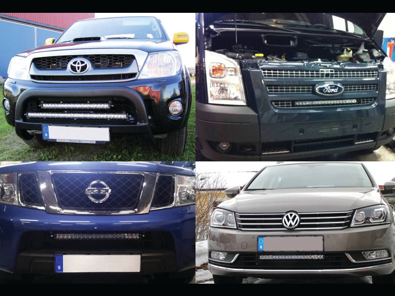 Rigid SR2-Series 20" LED Extraljusramp – E-märkt med bred körljusbild - Bilupplysningen