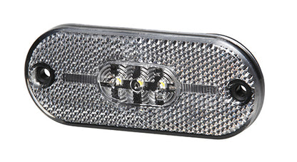 Hella Value Fit Positionslykta 12v, LED, Oval, Reflex - Bilupplysningen