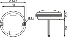 Hella Value Fit Dimbakljus 95mm LED 12-24v - Bilupplysningen