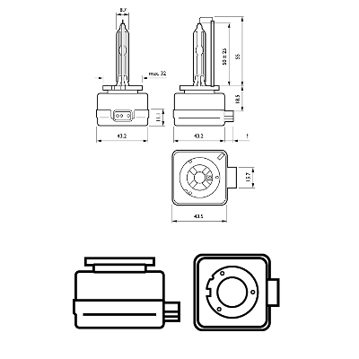 D3S Philips X-tremeVision Gen2 12/24v - Bilupplysningen