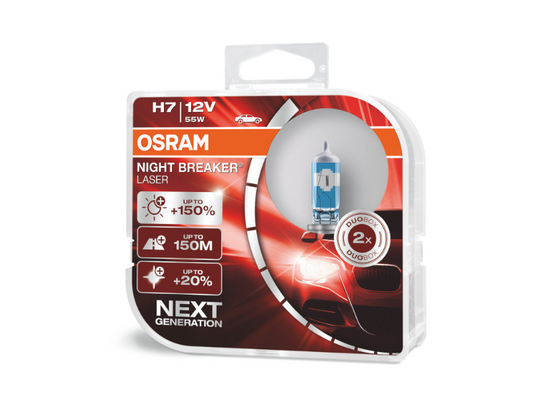 H7 Osram Night Breaker Laser 2-Pack - Bilupplysningen