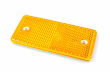 Reflex Gul 94x44mm, Fästhål Ø4,3mm - Bilupplysningen