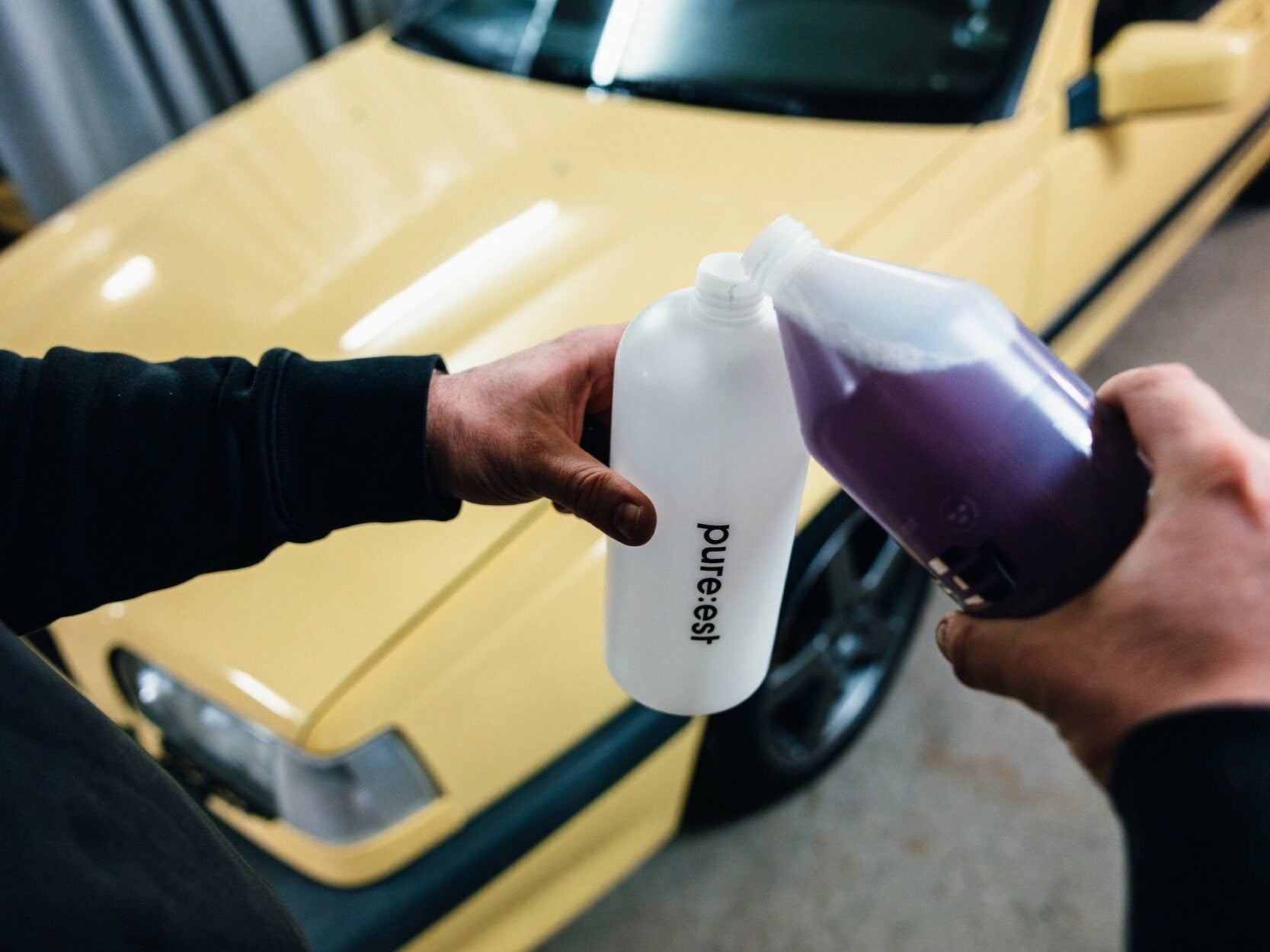 Pureest A3 Alkalisk Snow Foam 1L – Effektiv och skonsam förtvätt med skum - Bilupplysningen