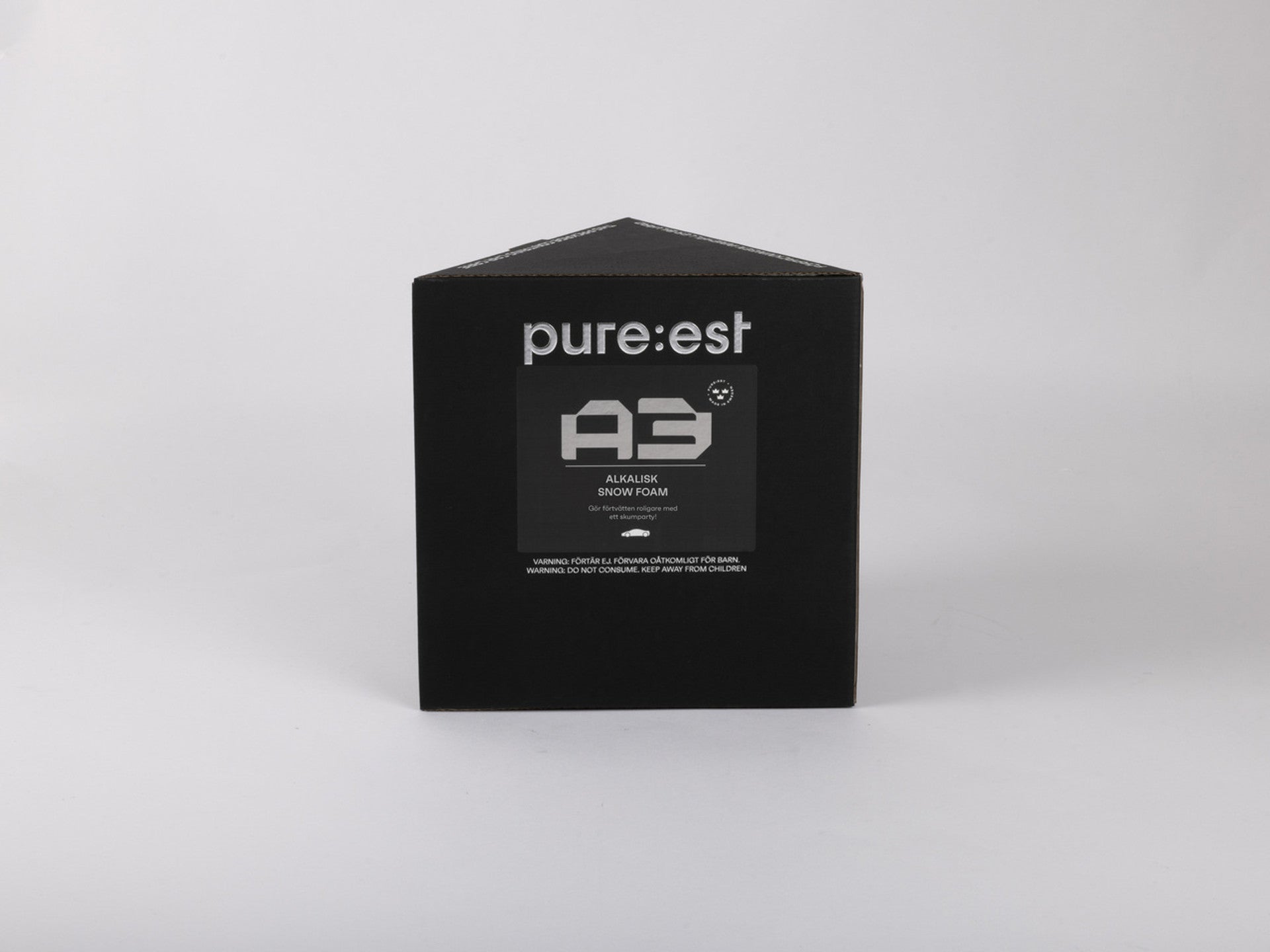 Pureest A3 Alkalisk Snow Foam 5L – För tjockt skum och effektiv förtvätt - Bilupplysningen