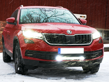 Modellanpassat fäste för 20 tum LED-ramp - Skoda Kodiaq / Superb 2016-2020 - Bilupplysningen