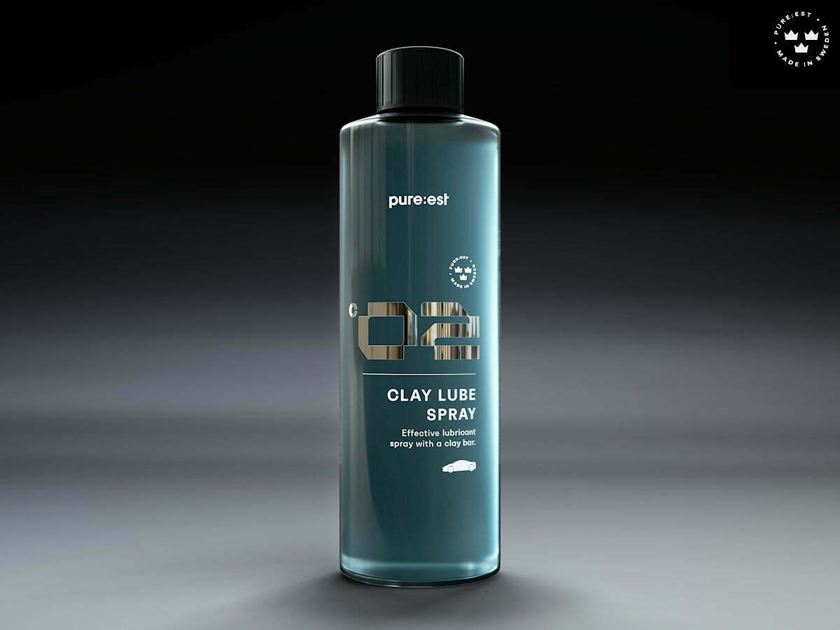 Pureest C2 Lubriceringsspray 500 ml – För smidig och säker claybehandling - Bilupplysningen