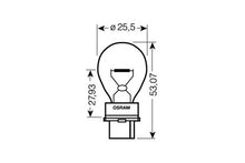 P27W (3156) Osram Halogen P27W 12Volt - Bilupplysningen