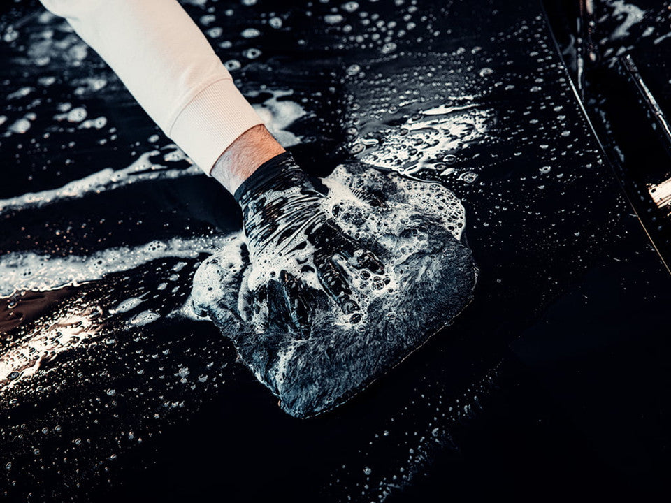 Pureest Wash Pad Mikrofiber – Svart, återanvändbar och extra skonsam - Bilupplysningen