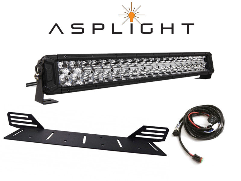 Asplight P8D 13 600 lm Extraljus LED-ramp 20” – Prisvärd prestanda med 550 m räckvidd - Bilupplysningen