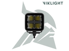 Viklight Idun Plus 40W LED Arbetslampa 4800 lm – Kompakt flood-ljus med rött & orange positionsljus - Bilupplysningen