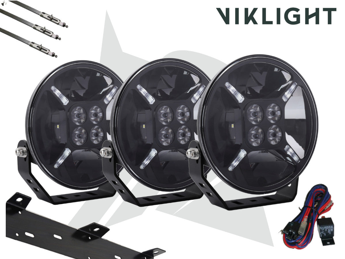 Extraljuspaket Viklight Nord 160W 22cm 3-Pack - Bilupplysningen