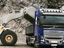 Grillkit Volvo FH med Viklight Ymer 30"-ramp – Modellanpassad lösning LED - Bilupplysningen