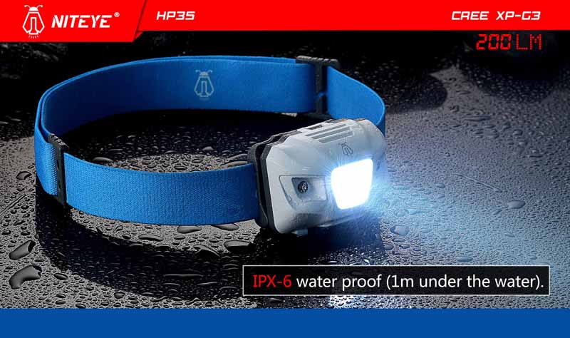 Niteye HP35 LED pannlampa - Bilupplysningen