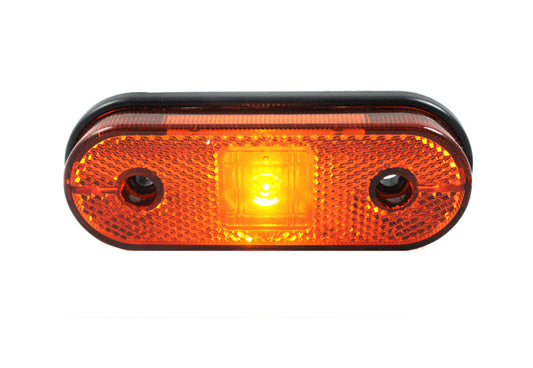 LED Sidomarkeringslykta Oval - Bilupplysningen