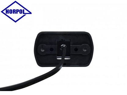 LED breddmarkeringsljus 71x42mm, rött sken - Bilupplysningen